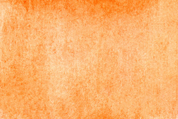 Design element. Watercolor orange background on paper. Abstract ill