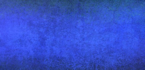 Blue background with old vintage texture and grunge in elegant rustic painted wall design