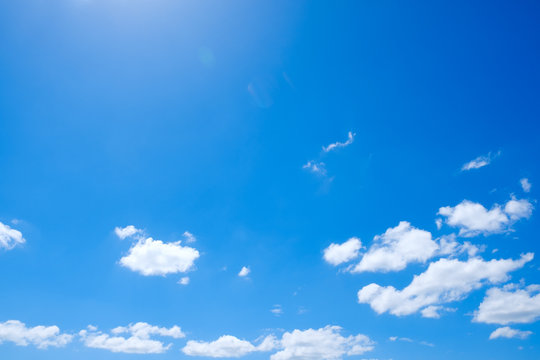 【写真素材】 青空　空　飛行機雲　夏の空　秋　背景　背景素材　9月　コピースペース
