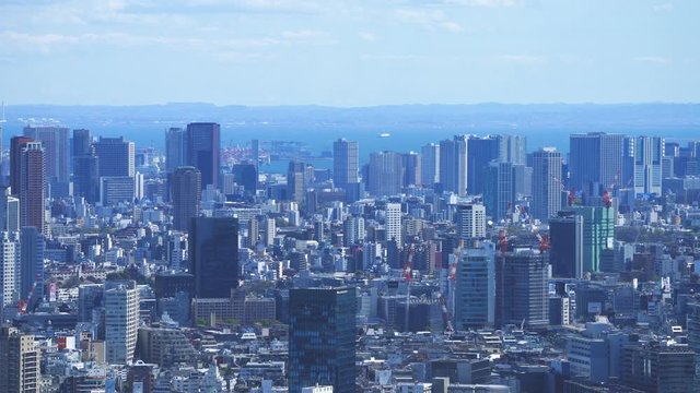 4K　東京風景　20194K　東京風景　2019　品川　高輪ゲートウェイ方面
