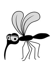 stechmücke fliege insekt schmeißfliege blutsauger stechen schnake moskito comic cartoon clipart lustig kleine nervensäge böse monster