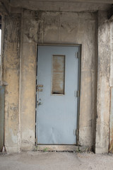 old train station doors