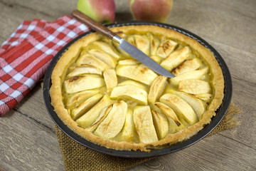 tarte aux pommes