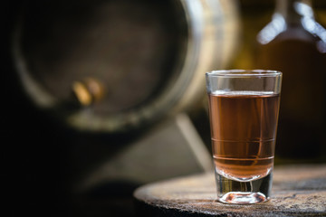 Cachaça, drips, cane or sugarcane is the name given to sugarcane brandy produced in Brazil. It is used in the preparation of the worldwide known cocktail caipirinha. traditional drink from brazil