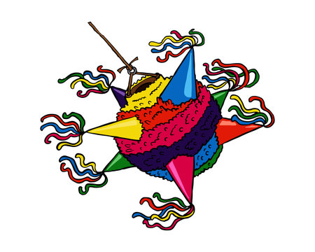 Mexican Christmas piñata 
