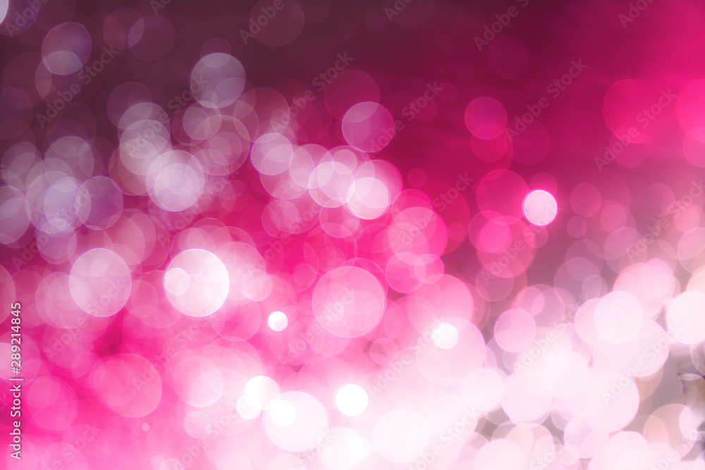 Wall mural abstract colorful bokeh background