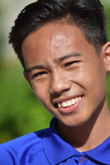 An An Asian Male Smiling