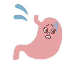 困る胃　キャラクターイラスト