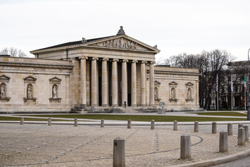 Obraz premium Konigsplatz - Kings Square, state capital Munich, Bavaria, Munich, Germany