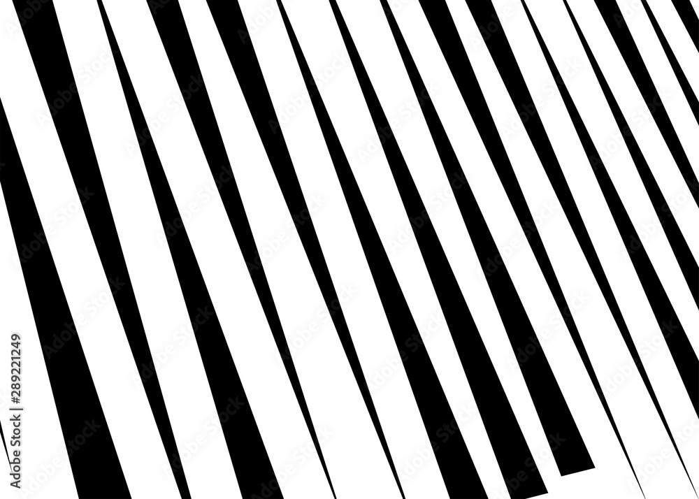Poster 3d lines pattern in perspective. Oblique, slanting stripes. Diminishing parallel, straight skew strips, streaks texture.Asymmetric dynamic lines abstract geometric illustration. Lineal, linear element