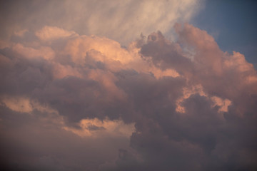 Fototapeta na wymiar storm clouds