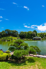 Obraz premium 清澄庭園の風景