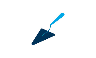 Trowel icon for masonry and construction-related websites