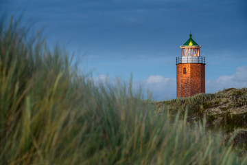 Quermarkenfeuer rotes Kliff