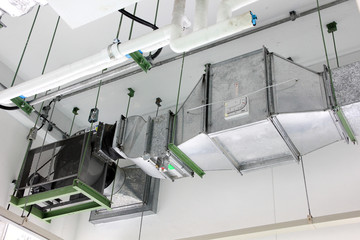 Air duct for electric room industry ,Airflow fan for ventilate vacuum odor. 