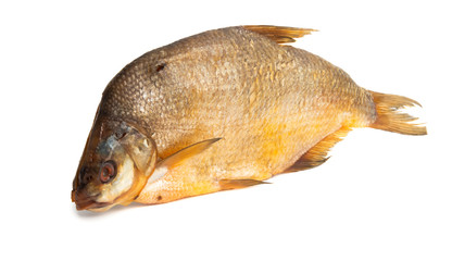 smoked stockfish isolated