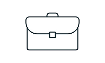 Briefcase icon. Simple element illustration. Briefcase concept symbol design. Can be used for web and mobile.