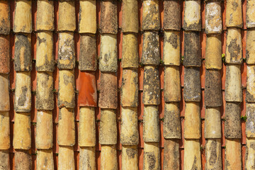 traditional ceramic roof tile