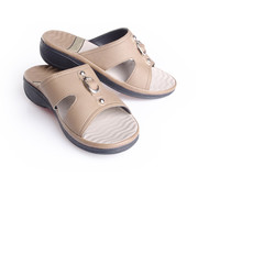 shoe or men's shoes in fashion concept on a background.