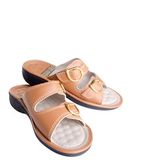 shoe or men's shoes in fashion concept on a background.