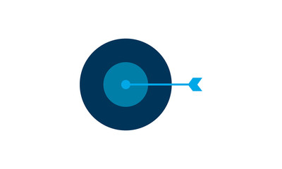 Fototapeta na wymiar goal target icon vector illustration.
