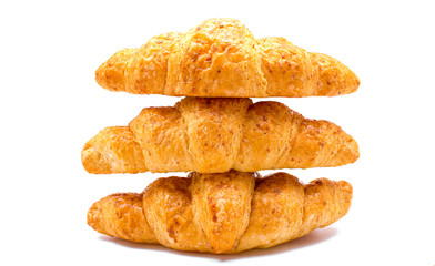 bread isolated on white background