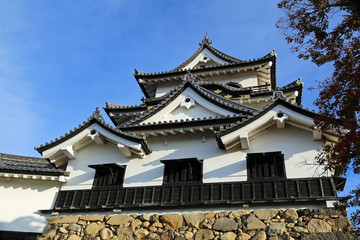 晩秋の彦根城