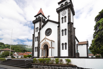 Church of Our Lady of Joy (Nossa Senhora da Alegria) in Furnas, Azores, Portugal