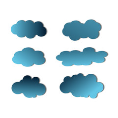 cloud business logo vector image