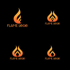 fire technology logo vector image