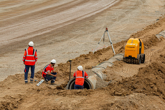 Travaux chantier routier