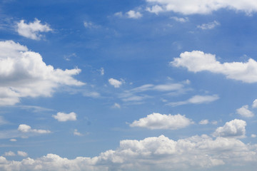 Beautiful sky with cloud  for background.