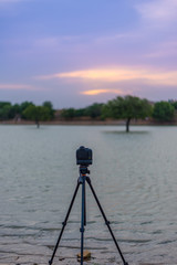 Capturing Sunset at Gadisar Lake in Jaisalmer, the Golden City