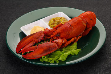 Luxury Lobster with sauce