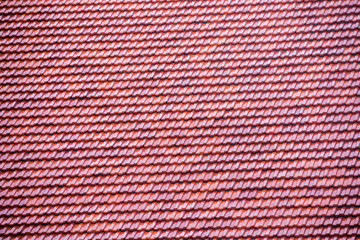 Orange background from roof tiles