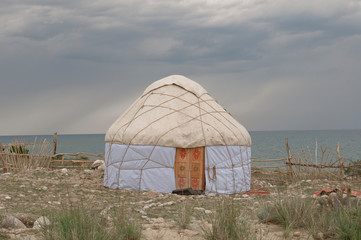 Yurt in Issik Kul