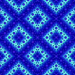 Seamless endless vector repeating multicolored bright ornament of different colors