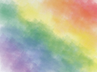 rainbow watercolor background, LGBTQ pride flag