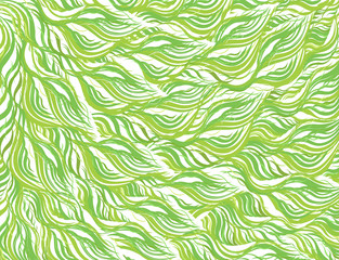 abstract background with leaves