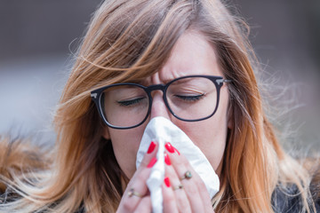 Allergy issues during seasonal changes and regular virus / flu health problems.