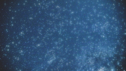 Milky Way stars photographed with astronomical telescope. My astronomy work.