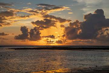 Phuket sea and sunset,Thailand