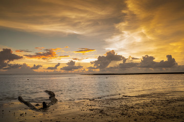 Phuket sea and sunset,Thailand