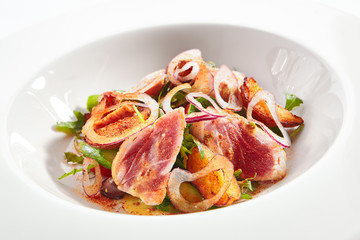 Delicious nicoise salad