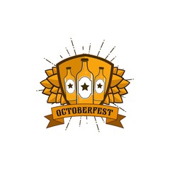 Oktoberfest Logo Design Vector