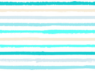Hand drawn striped seamless pattern vintage background for wallpaper. Painted stripes in watercolor style vector. Trendy fashion texture linen fabric background. Hand drawn seamless striped pattern.
