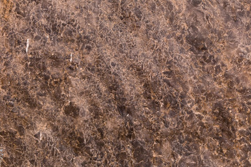 Texture of processed walls in salt caves