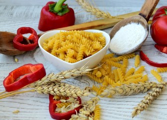 ingredients for pasta