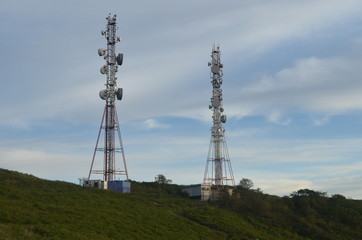 tower in field