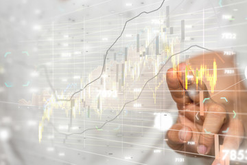 stock Trading digital Investment dashboard